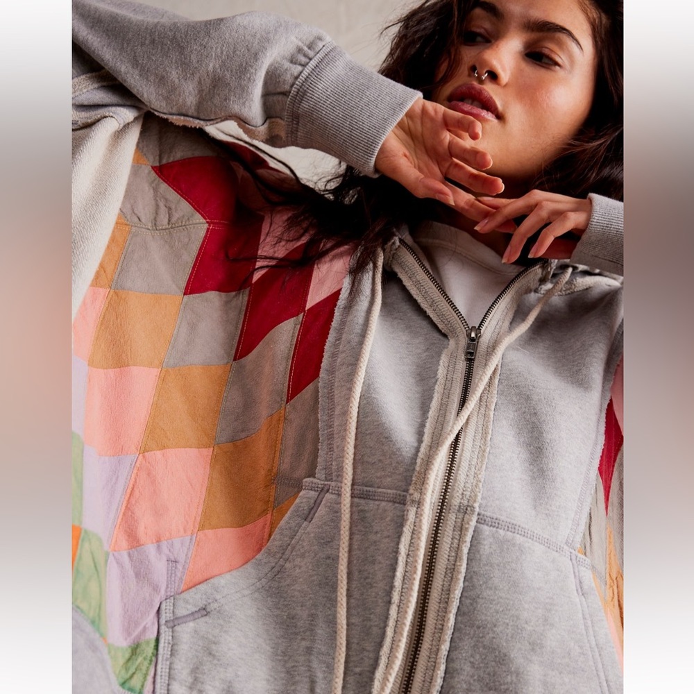 Free people with the free sha sha hoodie